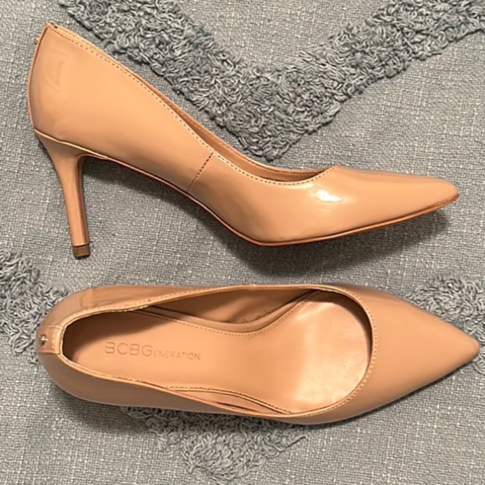 BCBGeneration Nude Heels